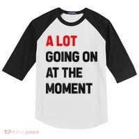 Not A Lot Going On At The Moment Kids Colorblock Raglan Jersey thumb 0