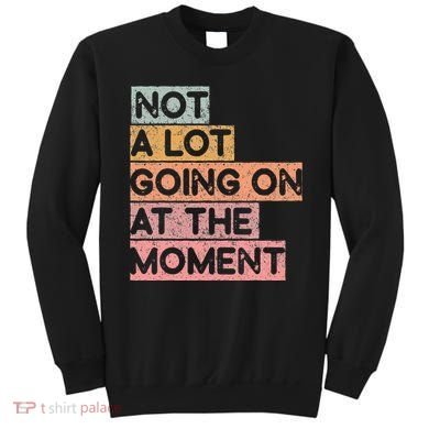 Not a Lot Going on at the Moment Sweatshirt