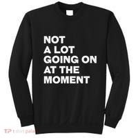 Not A Lot Going On At The Moment Sweatshirt thumb 0