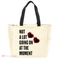 Not A Lot Going On At The Moment Retro Tote Bag thumb 0