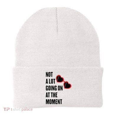 Not A Lot Going On At The Moment Retro Beanie