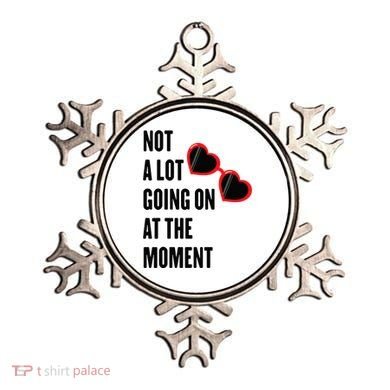 Not A Lot Going On At The Moment Retro Ornament