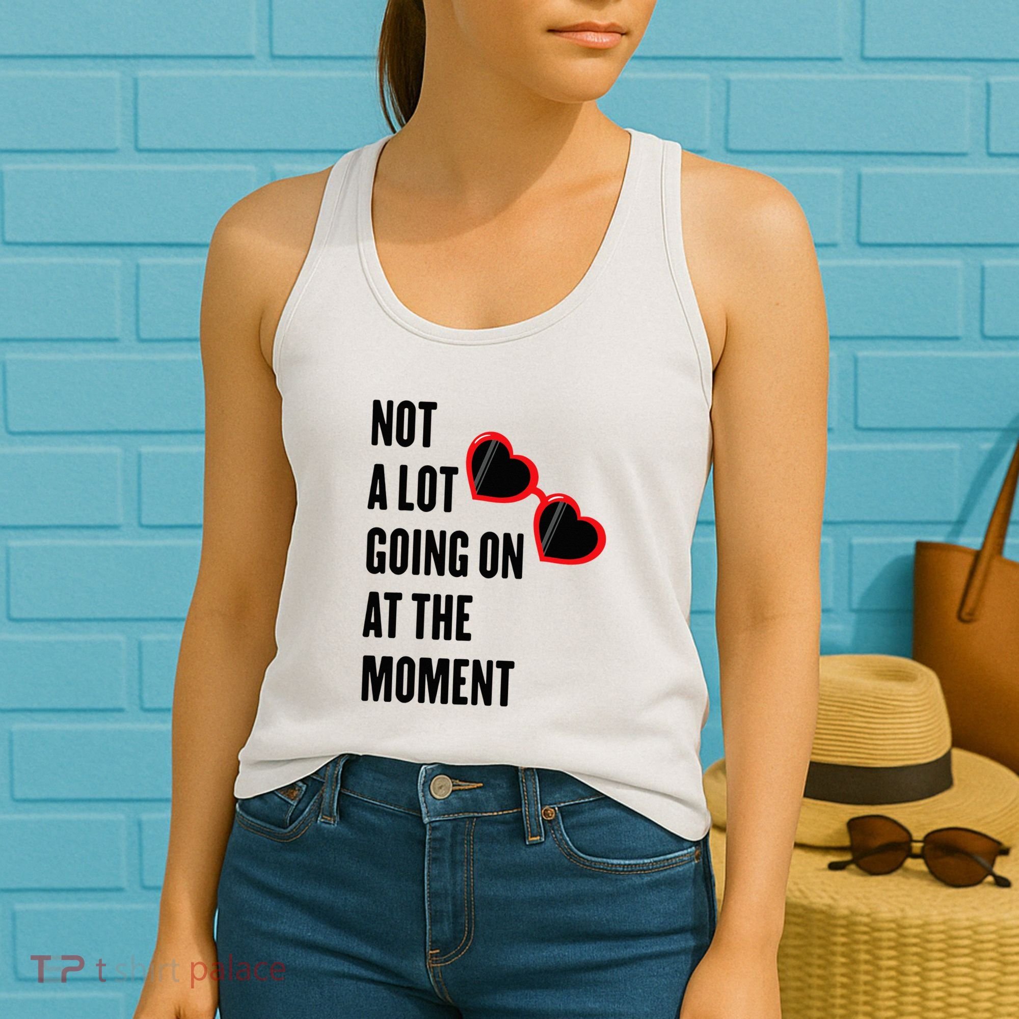 Not A Lot Going On At The Moment Retro Women's Tank Top