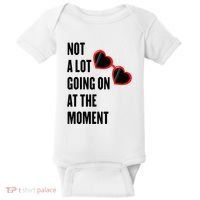 Not A Lot Going On At The Moment Retro Baby Bodysuit thumb 0