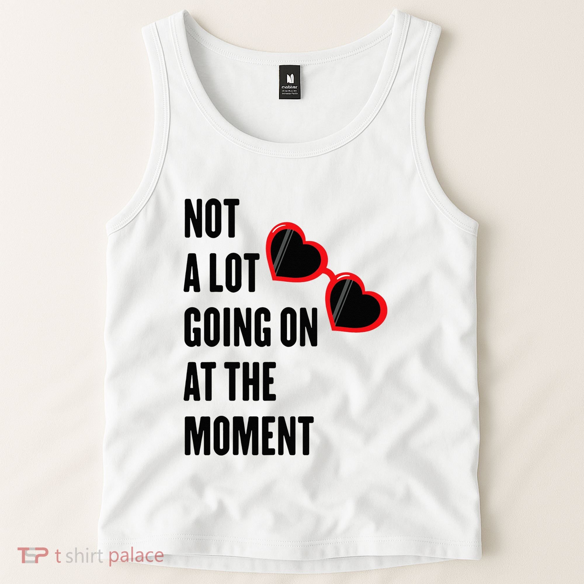 Not A Lot Going On At The Moment Retro Tank Top