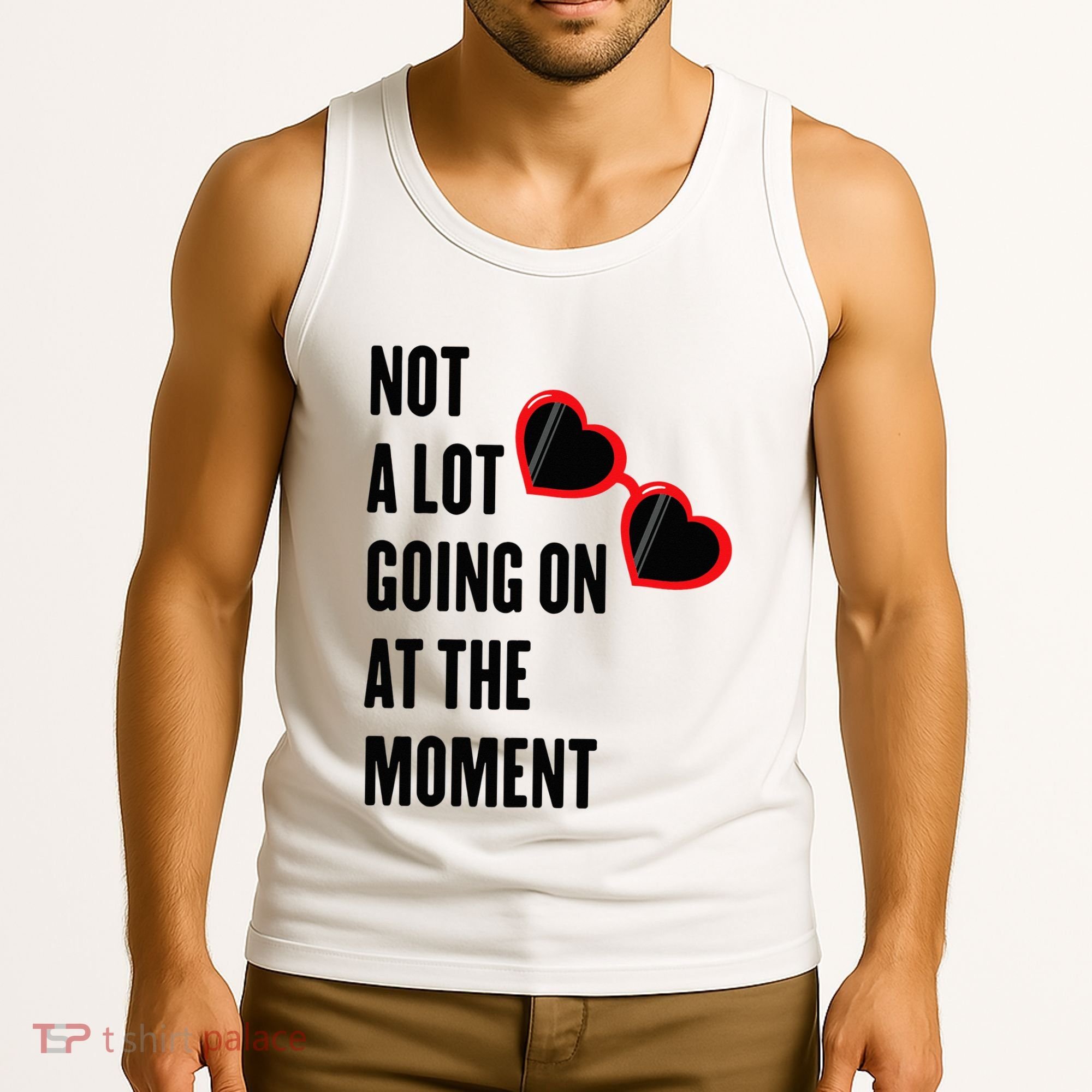 Not A Lot Going On At The Moment Retro Tank Top