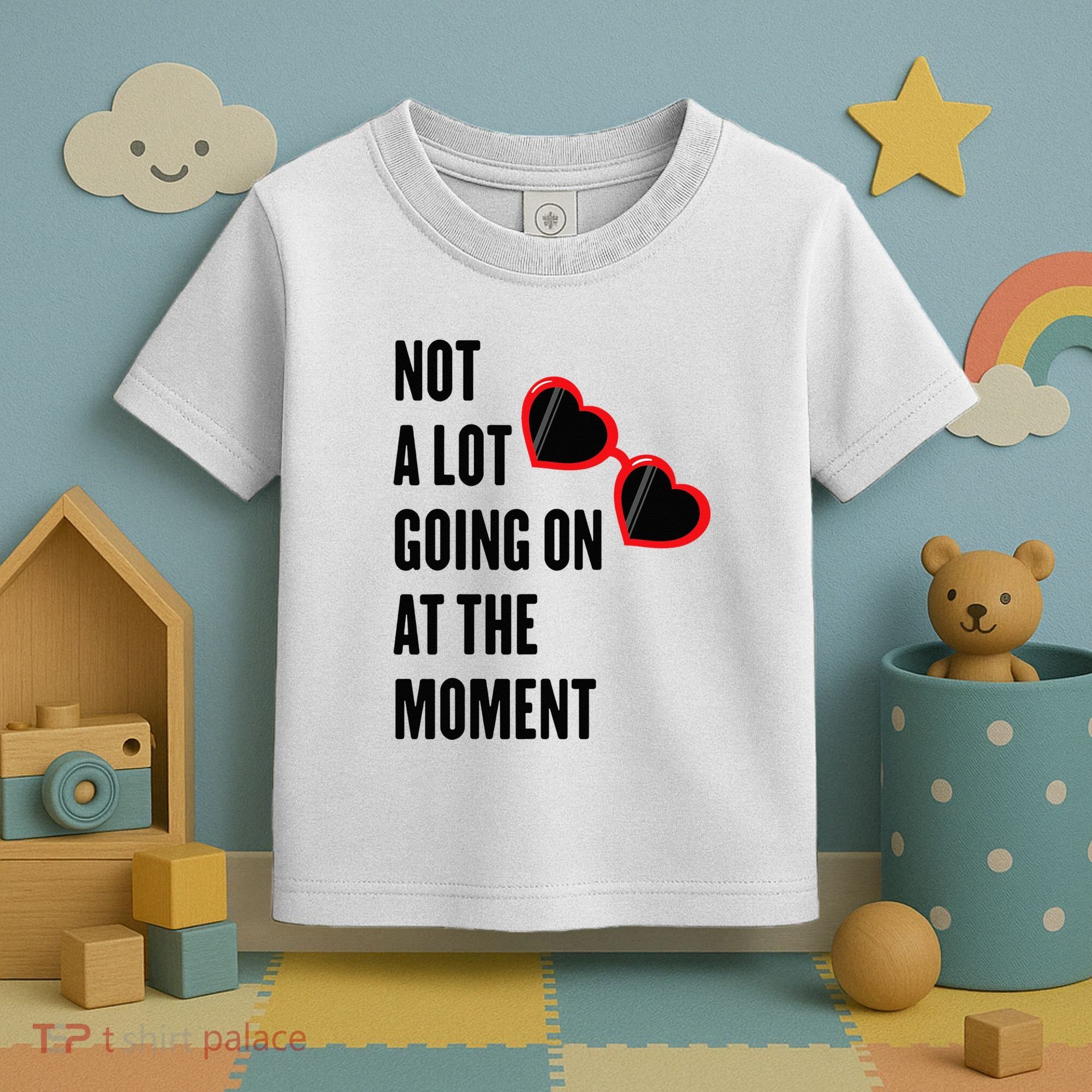 Not A Lot Going On At The Moment Retro Toddler T-Shirt