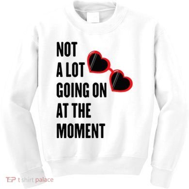 Not A Lot Going On At The Moment Retro Kids Sweatshirt