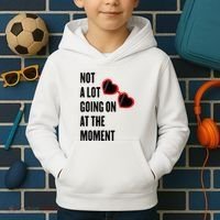 Not A Lot Going On At The Moment Retro Kids Hoodie thumb 2