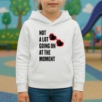 Not A Lot Going On At The Moment Retro Kids Hoodie thumb 3