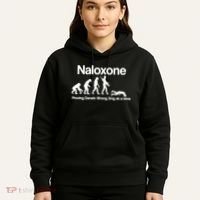Naloxone Proving Darwin wrong 2 mg at a time Hoodie thumb 5