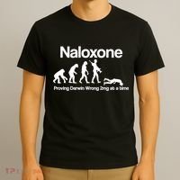 Naloxone Proving Darwin wrong 2 mg at a time T-Shirt thumb 3