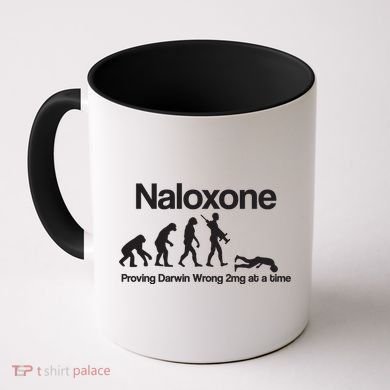 Naloxone Proving Darwin wrong 2 mg at a time Coffee Mug