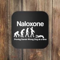 Naloxone Proving Darwin wrong 2 mg at a time Coaster thumb 0