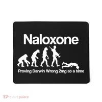 Naloxone Proving Darwin wrong 2 mg at a time Mousepad thumb 0