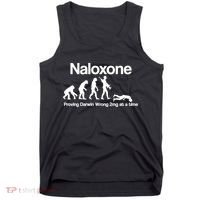 Naloxone Proving Darwin wrong 2 mg at a time Tank Top thumb 0