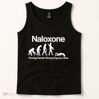 Naloxone Proving Darwin wrong 2 mg at a time Tank Top thumb 2