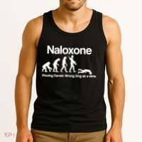 Naloxone Proving Darwin wrong 2 mg at a time Tank Top thumb 3