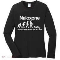 Naloxone Proving Darwin wrong 2 mg at a time Women's Long Sleeve Shirt thumb 0