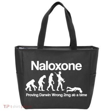 Naloxone Proving Darwin wrong 2 mg at a time Tote Bag
