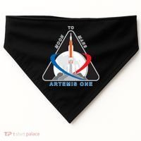 NASA Artemis Moon To Mars USA-Made Doggie Bandana thumb 0