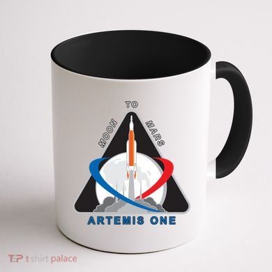 NASA Artemis Moon To Mars Coffee Mug back