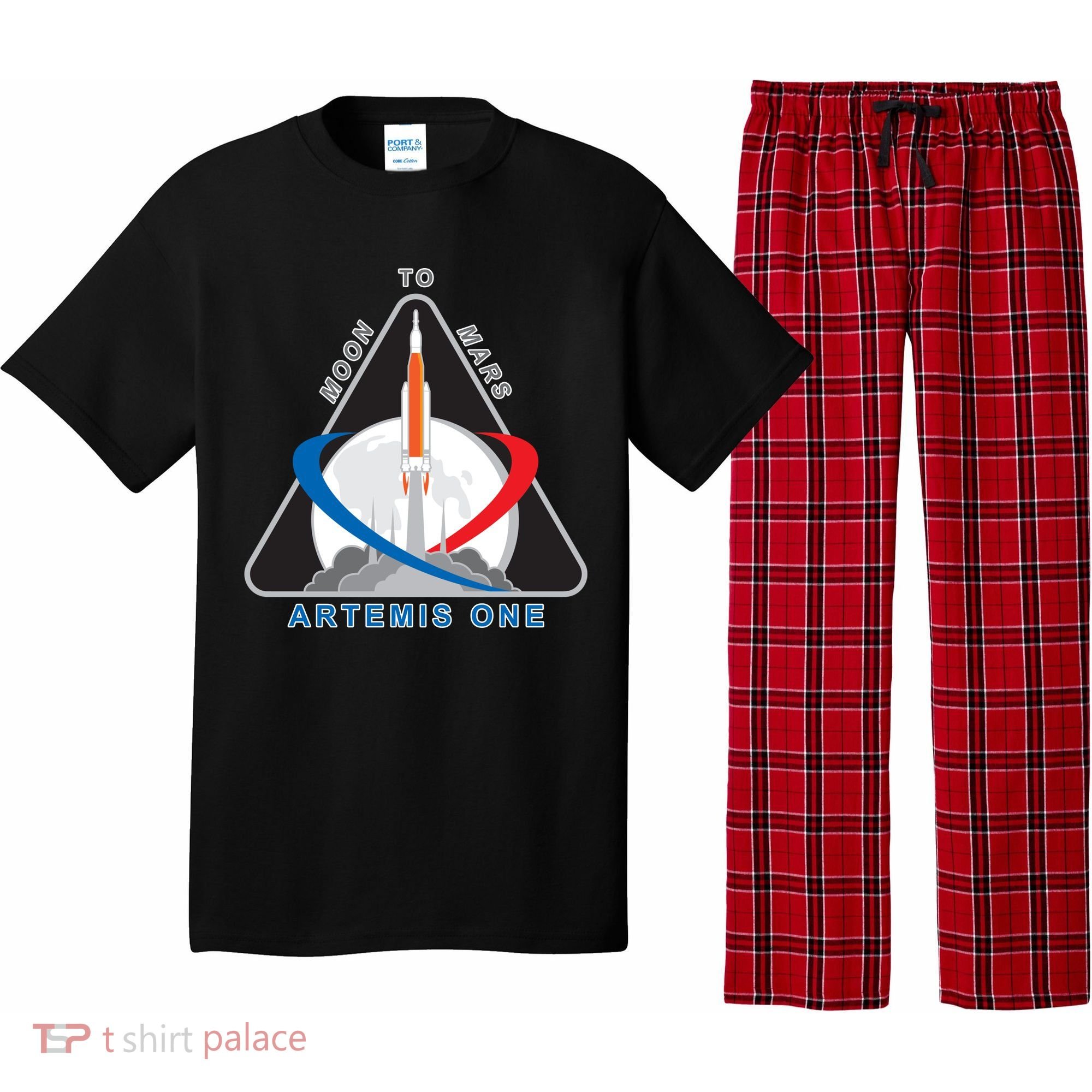 NASA Artemis Moon To Mars Pajama Set