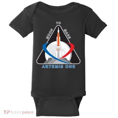 NASA Artemis Moon To Mars Baby Bodysuit