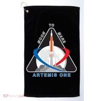 NASA Artemis Moon To Mars Golf Towel thumb 0