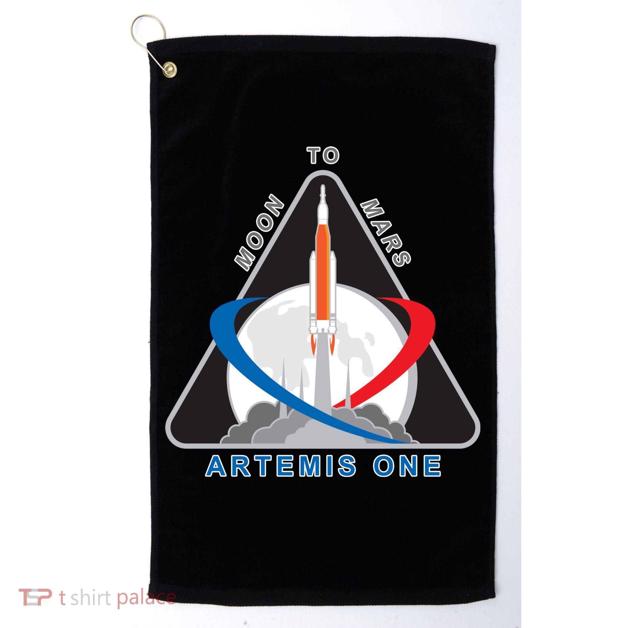 NASA Artemis Moon To Mars Golf Towel