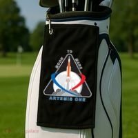 NASA Artemis Moon To Mars Golf Towel thumb 2