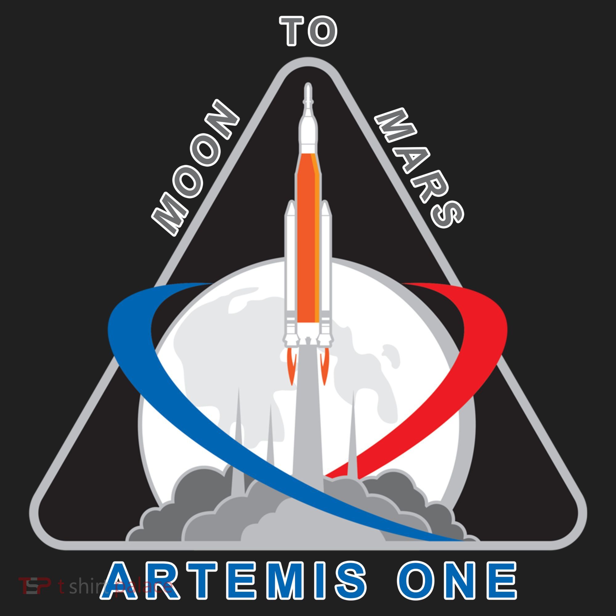 NASA Artemis Moon To Mars Golf Towel