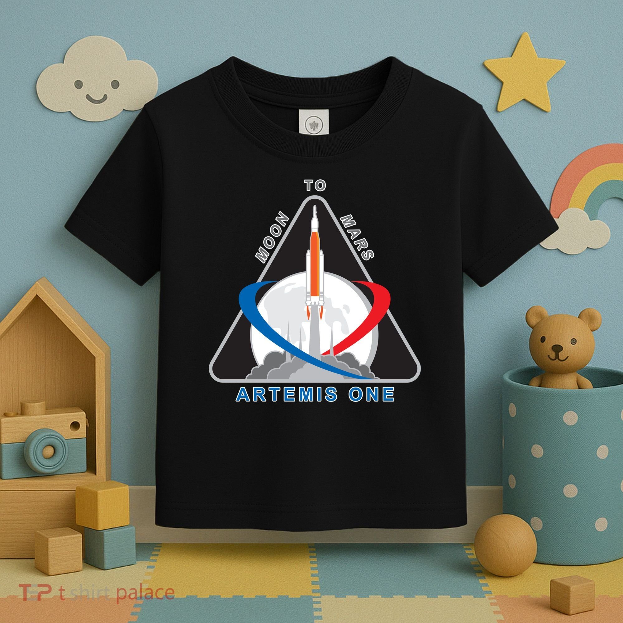 NASA Artemis Moon To Mars Toddler T-Shirt