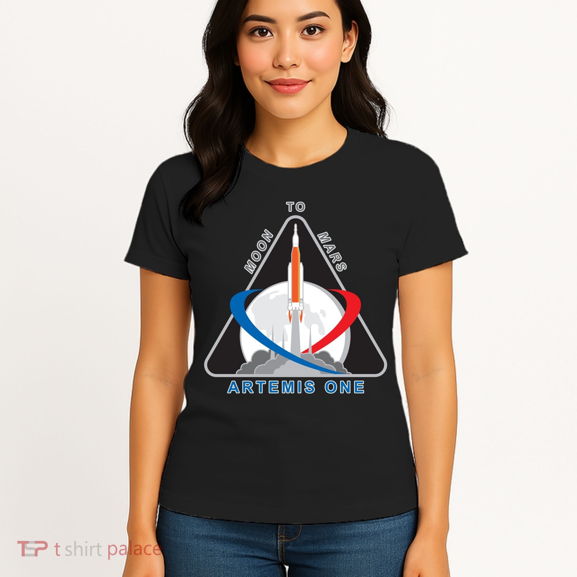 NASA Artemis Moon To Mars Women's T-Shirt