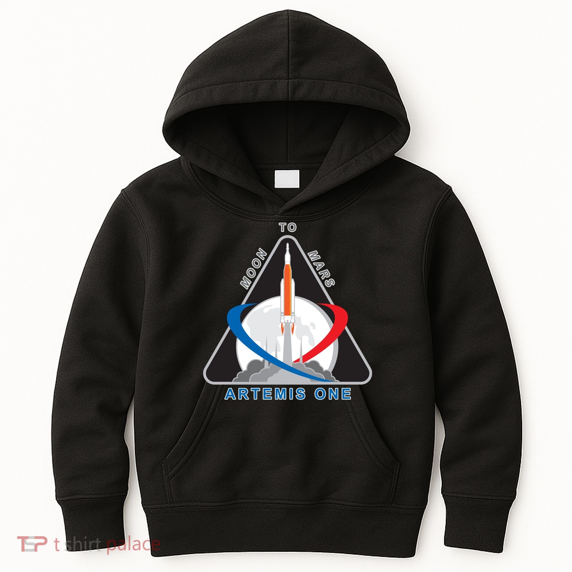 NASA Artemis Moon To Mars Kids Hoodie