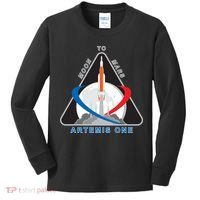 NASA Artemis Moon To Mars Kids Long Sleeve Shirt thumb 0