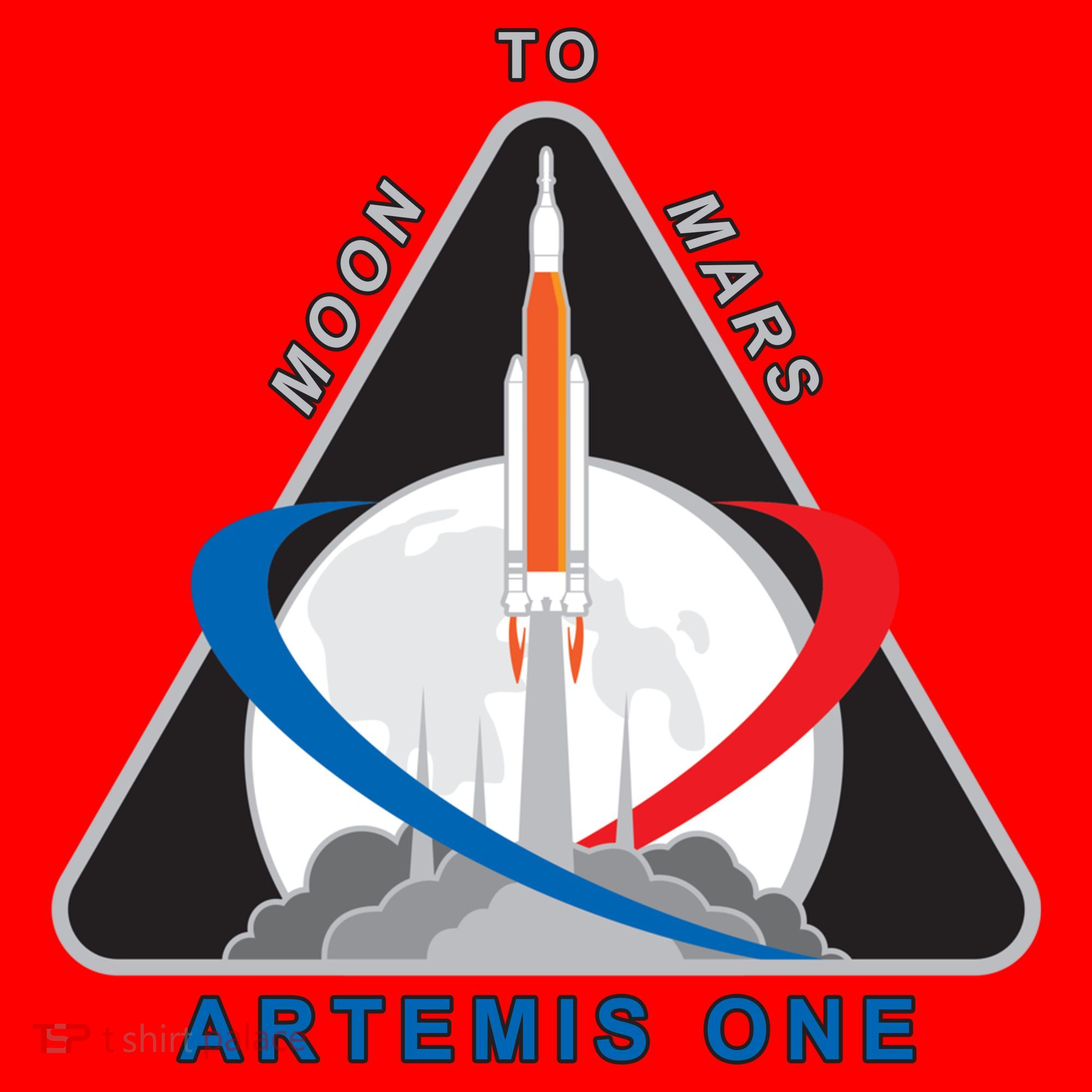 NASA Artemis Moon To Mars Santa Hat