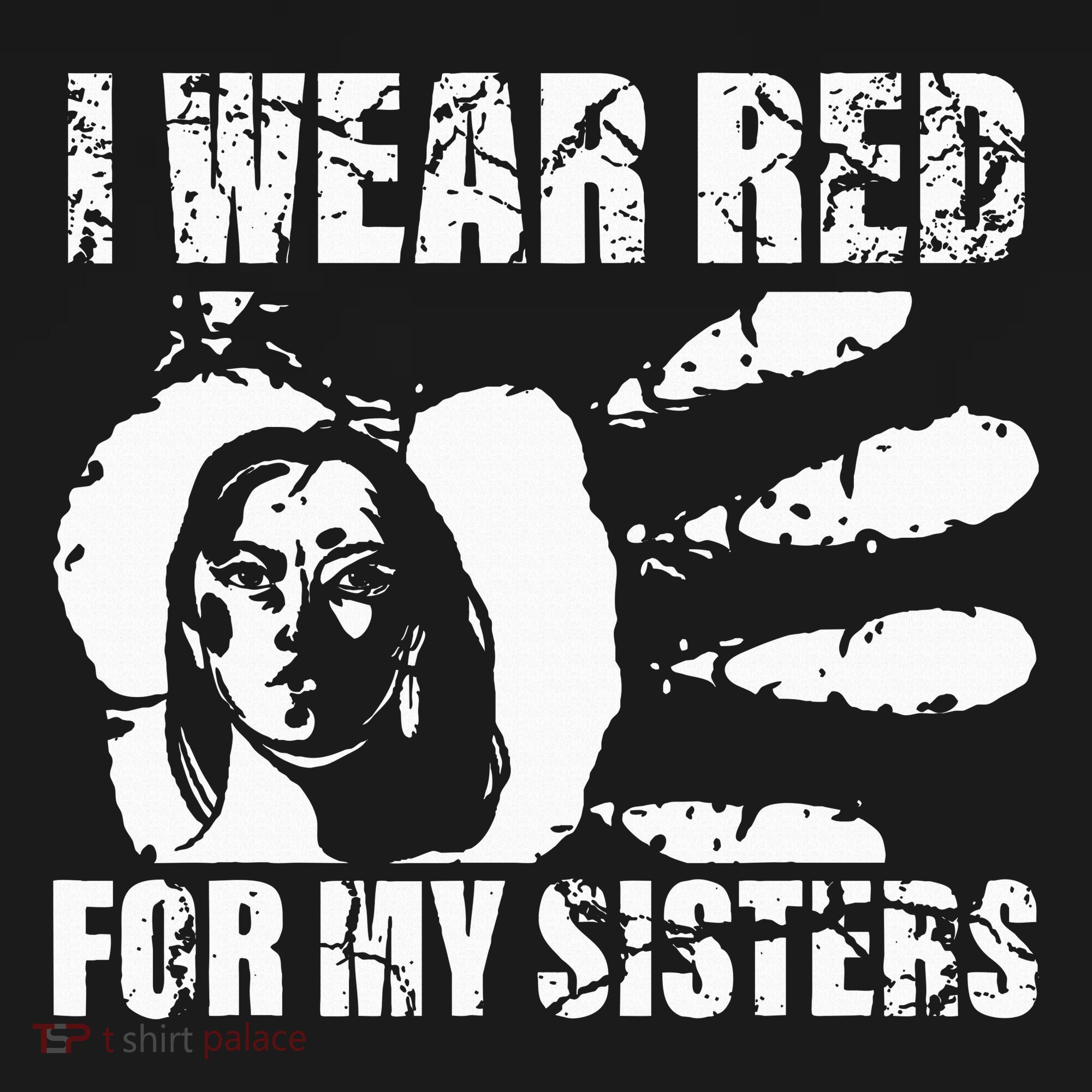 Native America MMIW Awareness I Wear Red For My Sisters Women's Hoodie