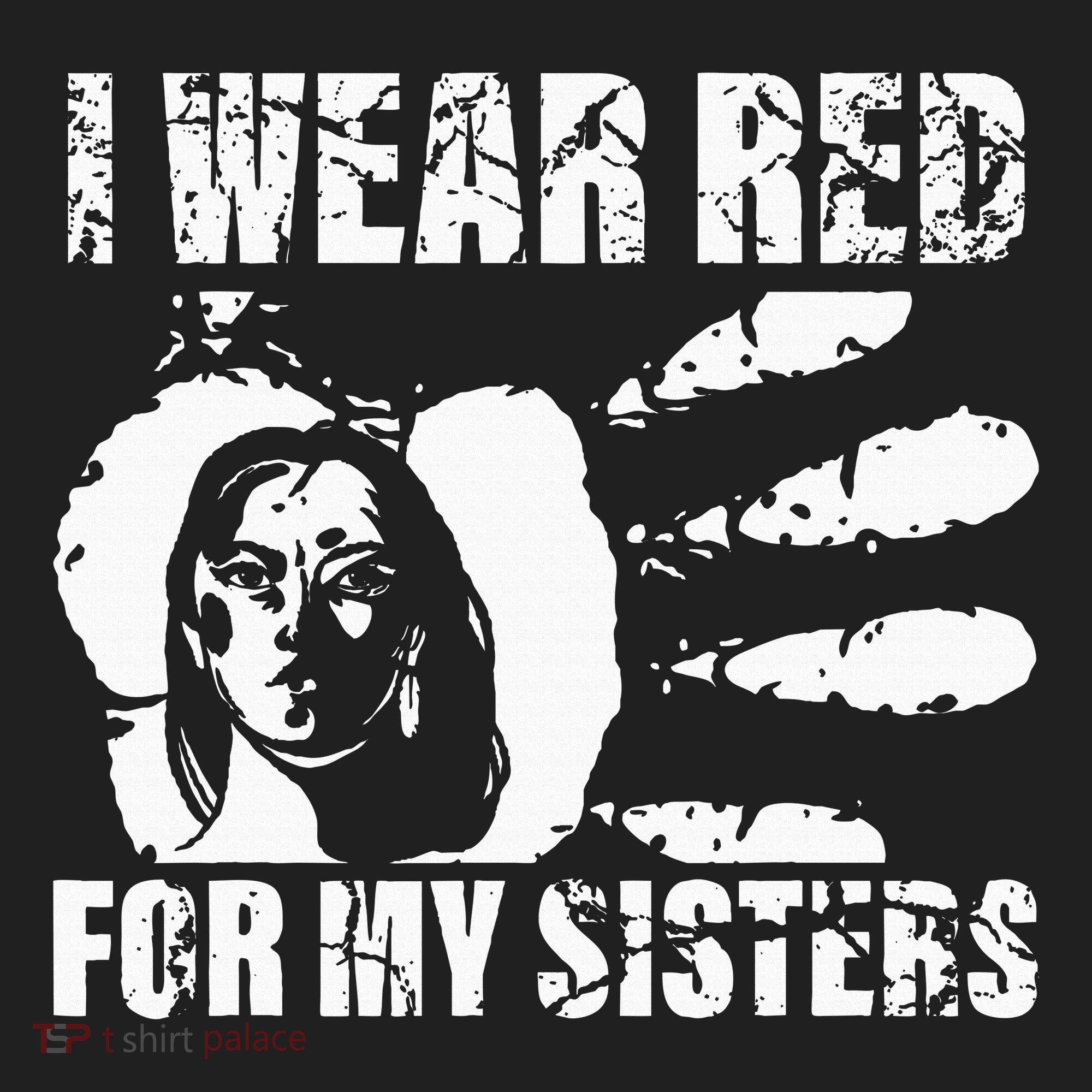 Native America MMIW Awareness I Wear Red For My Sisters Golf Towel