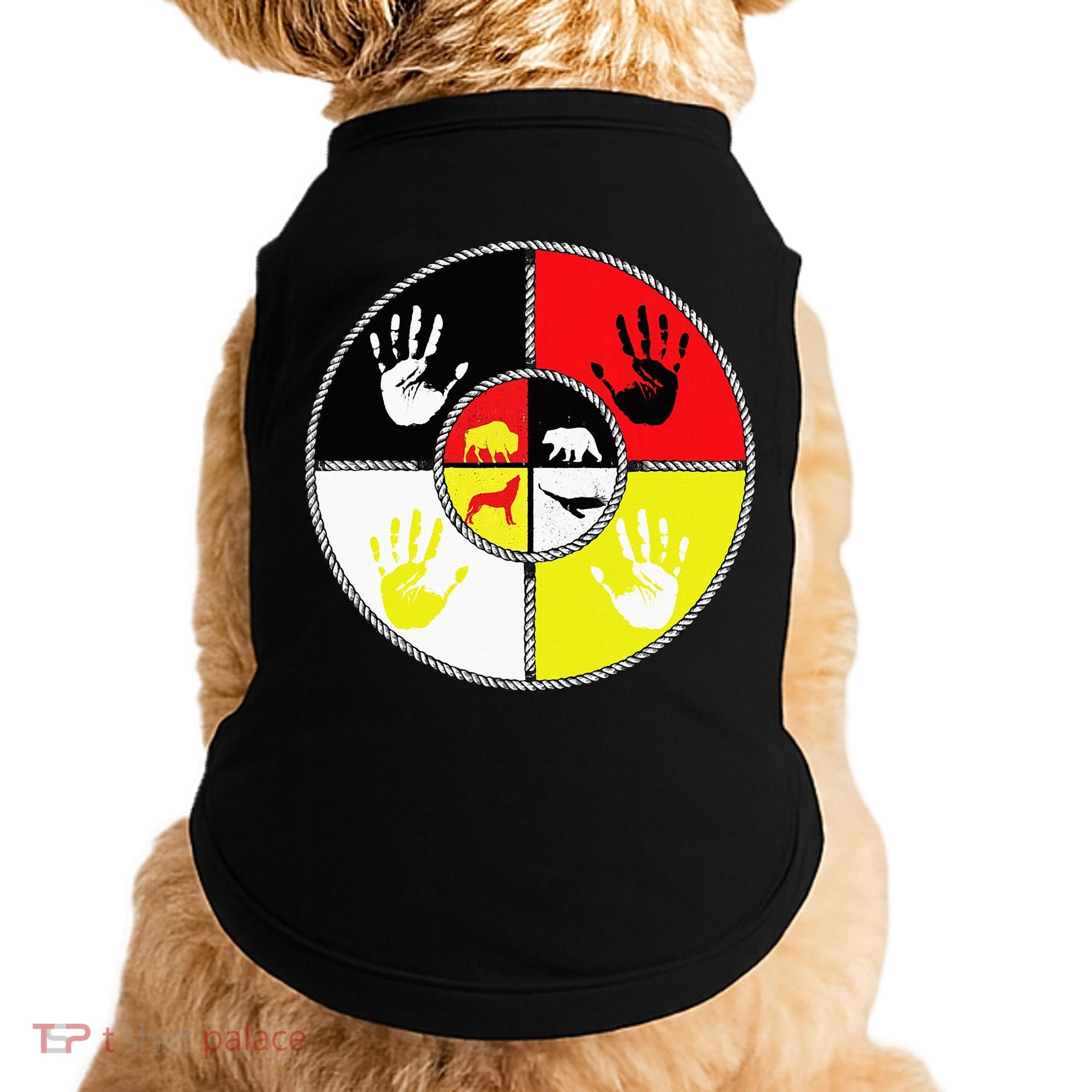 Native Americans Medicine Wheel Mmiw Doggie Tank