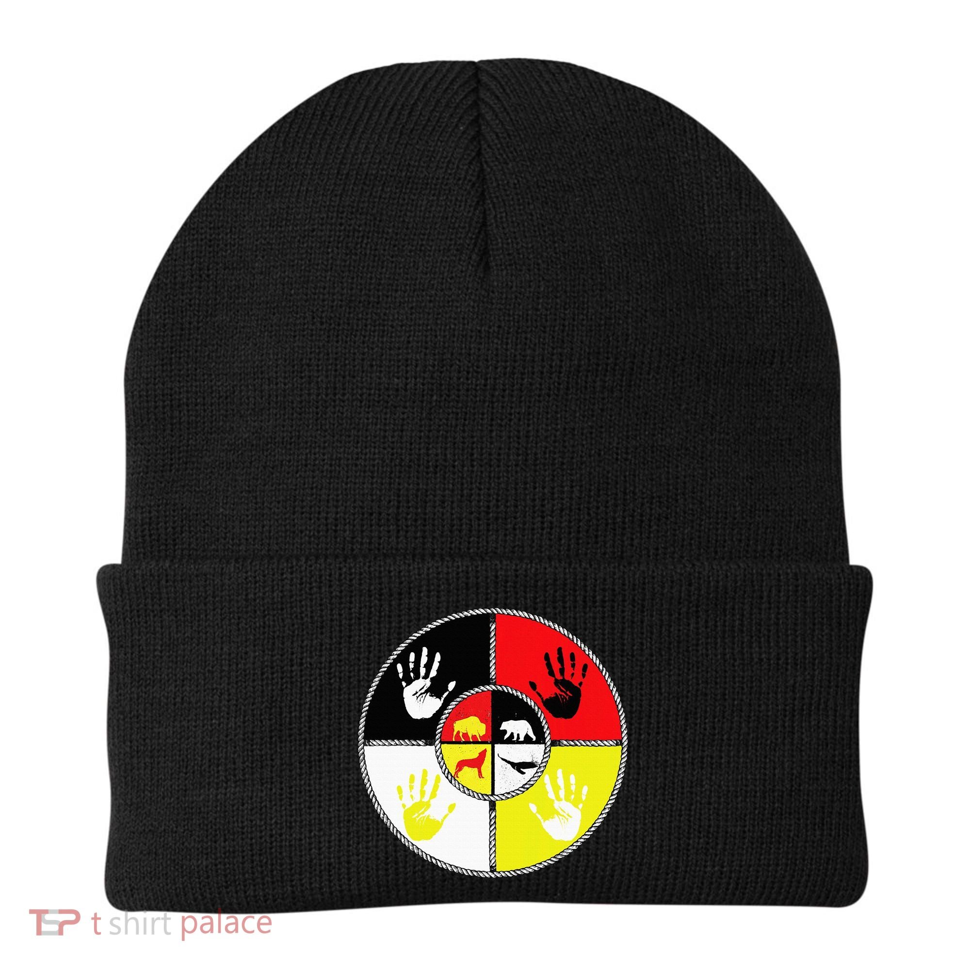 Native Americans Medicine Wheel Mmiw Beanie