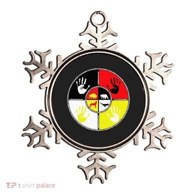 Native Americans Medicine Wheel Mmiw Ornament
