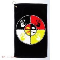 Native Americans Medicine Wheel Mmiw Golf Towel thumb 0