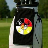 Native Americans Medicine Wheel Mmiw Golf Towel thumb 2