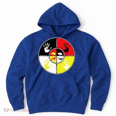 Native Americans Medicine Wheel Mmiw Hoodie