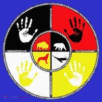 Native Americans Medicine Wheel Mmiw Button thumb 1