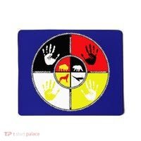 Native Americans Medicine Wheel Mmiw Mousepad thumb 0
