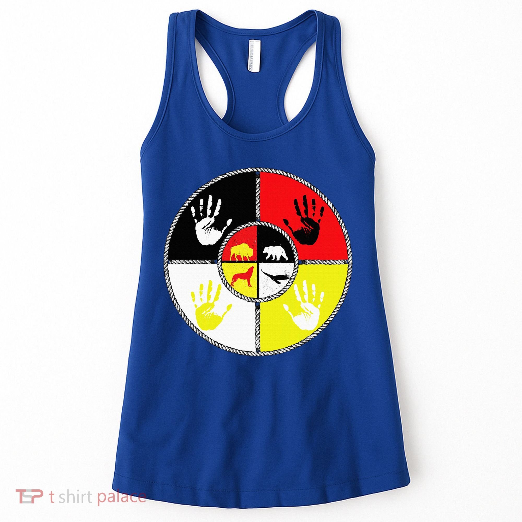 Native Americans Medicine Wheel Mmiw Women's Tank Top