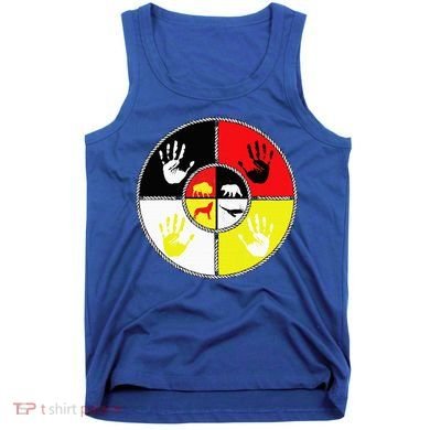 Native Americans Medicine Wheel Mmiw Tank Top