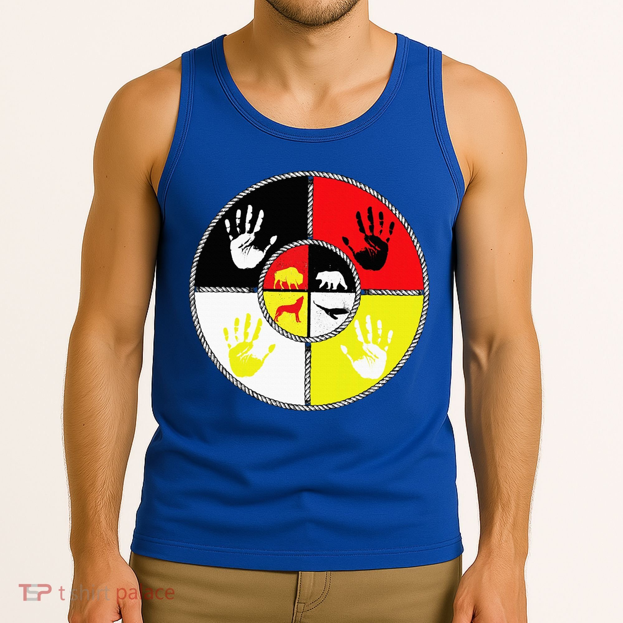 Native Americans Medicine Wheel Mmiw Tank Top